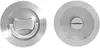 INOX FH22CF-PD2000 TwistLock Edge Pull Pocket Door Lock W/ Luna Concealed Fixing Flush Pull